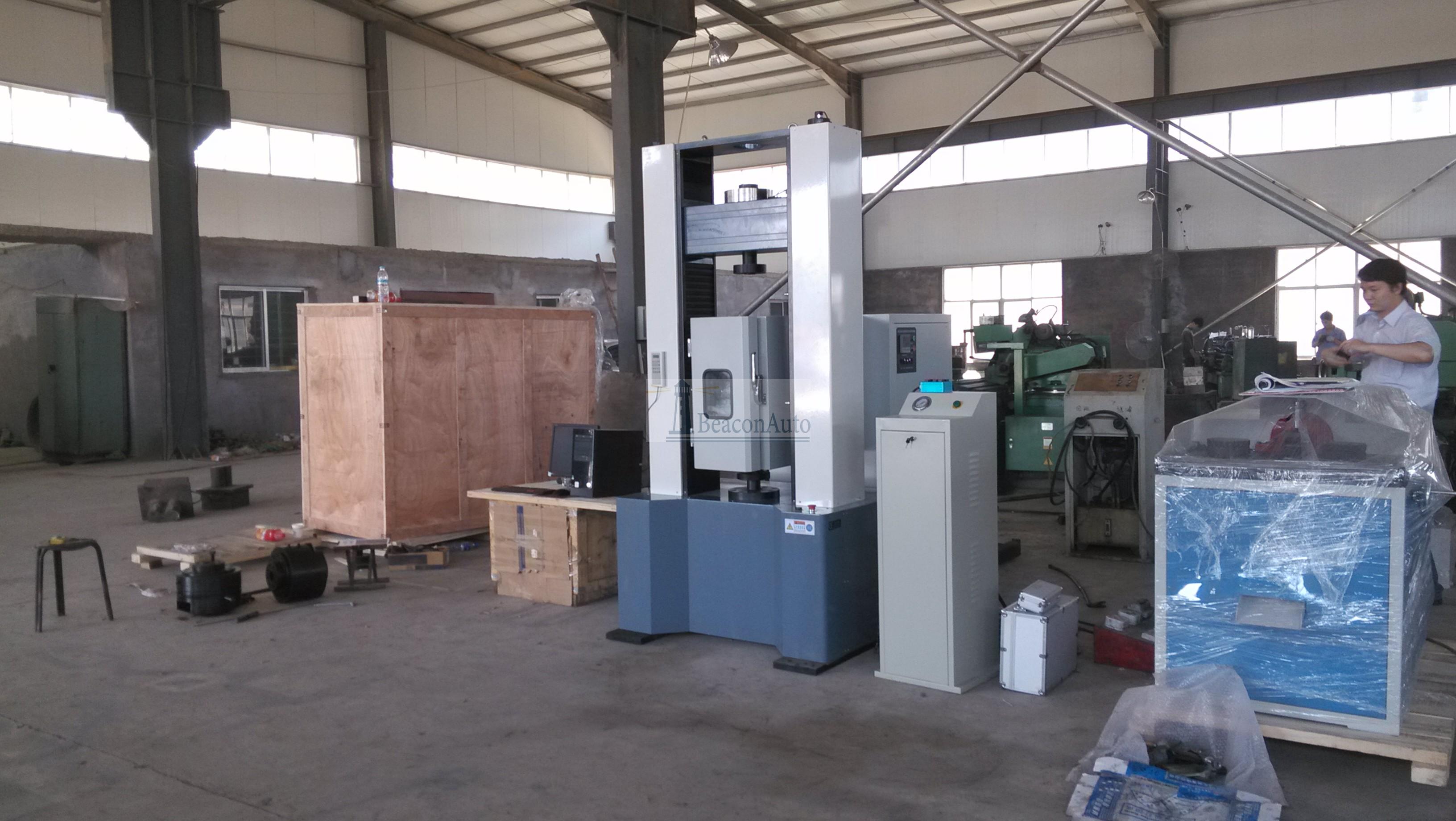 壓電晶體抗壓強度專用試驗機技術指標