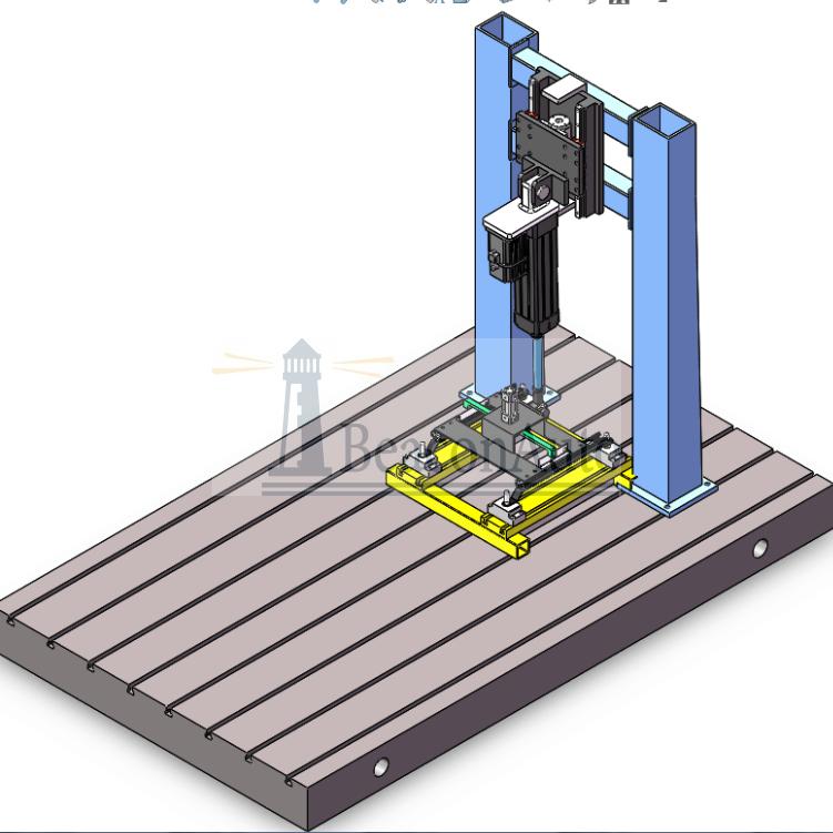 汽車座椅滑軌彎曲疲勞試驗(yàn)臺(tái)